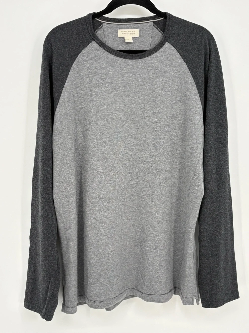 Banana Republic Shirt Gray Long Sleeve Mens XL
